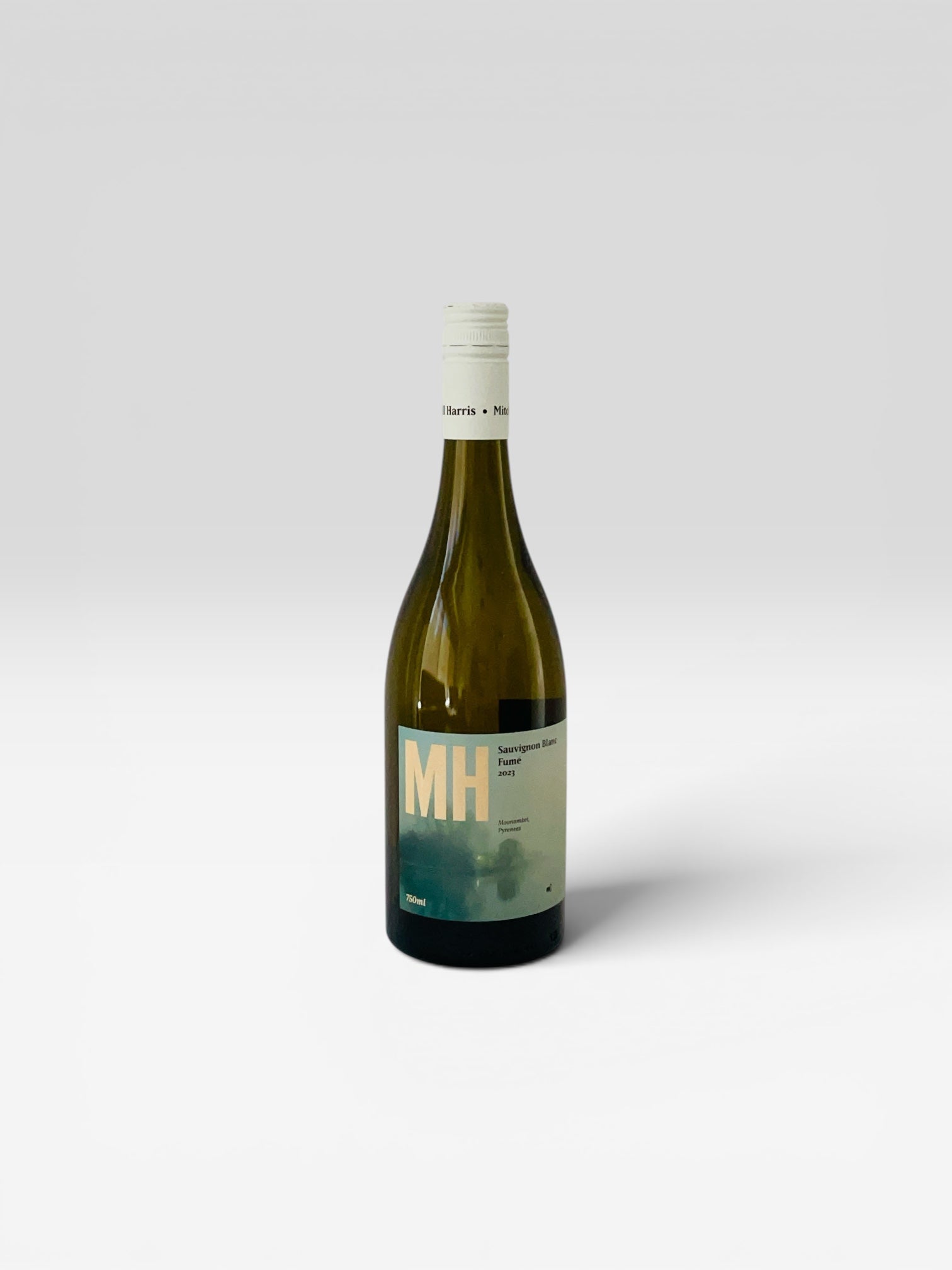 Single bottle of white wine